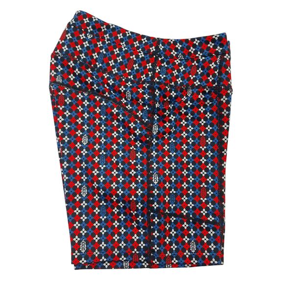 Free People Movement Shorts Womens Small Black Combo Odessa Print High Waist Gym - Picture 6 of 10